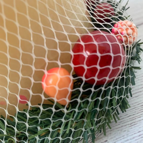 Interior Accents Holiday Candle with Mini Wreath and Glass Holder Cream Color - Picture 7 of 8